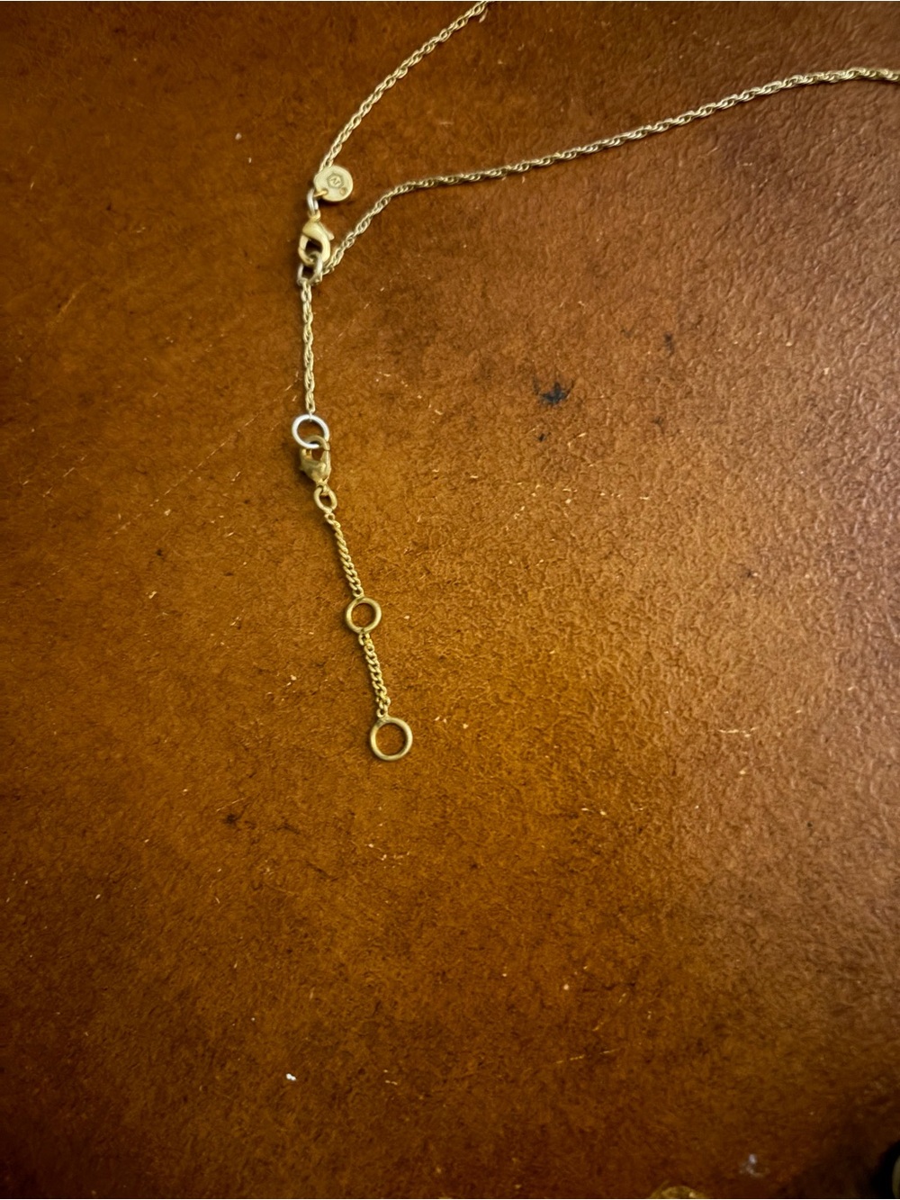Julie Vos Lovely Gold Necklace w/ a Pearl Pendant & a Free Extender - Picture 2 of 4